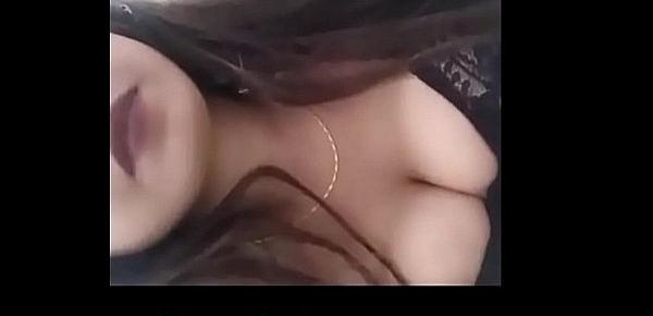  Big booby girl  show her big milky boobs hindi audio part 3